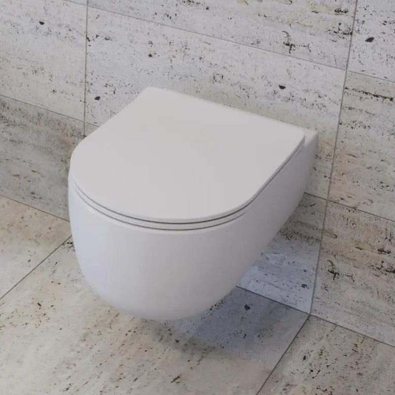 Olympia Milady Vegghengt toalett Hvit matt Olympia Vegghengt toalett KO-MIL120211