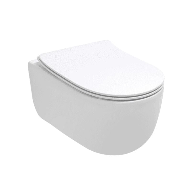 Olympia Virvel Vegghengt Toalett Hvit Olympia Vegghengt toalett KO-TOR120201