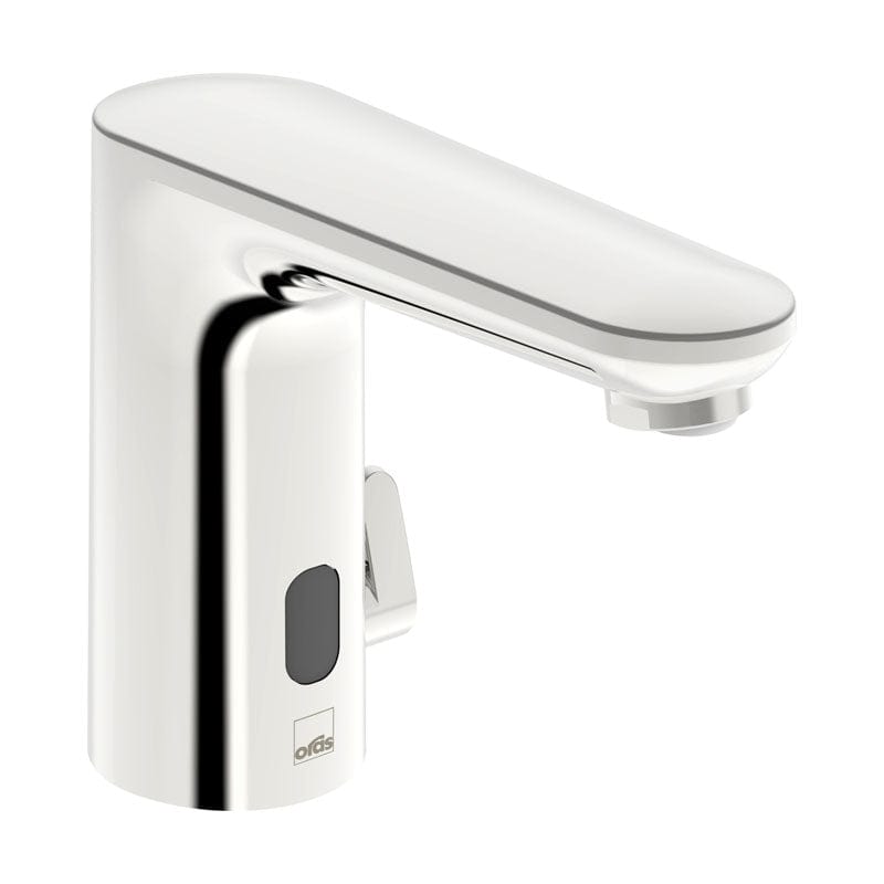 Oras Electra 9260FZ Curve Safety Servantbatteri - 3V Berøringsfri Krom Oras Armatur Servantbatteri GRO-4203742