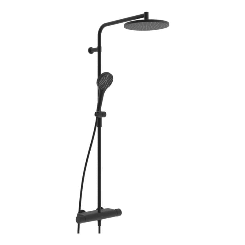 Oras Optima Style 7192N Takdusj Svart matt Oras Armatur Takdusj GRO-4202572