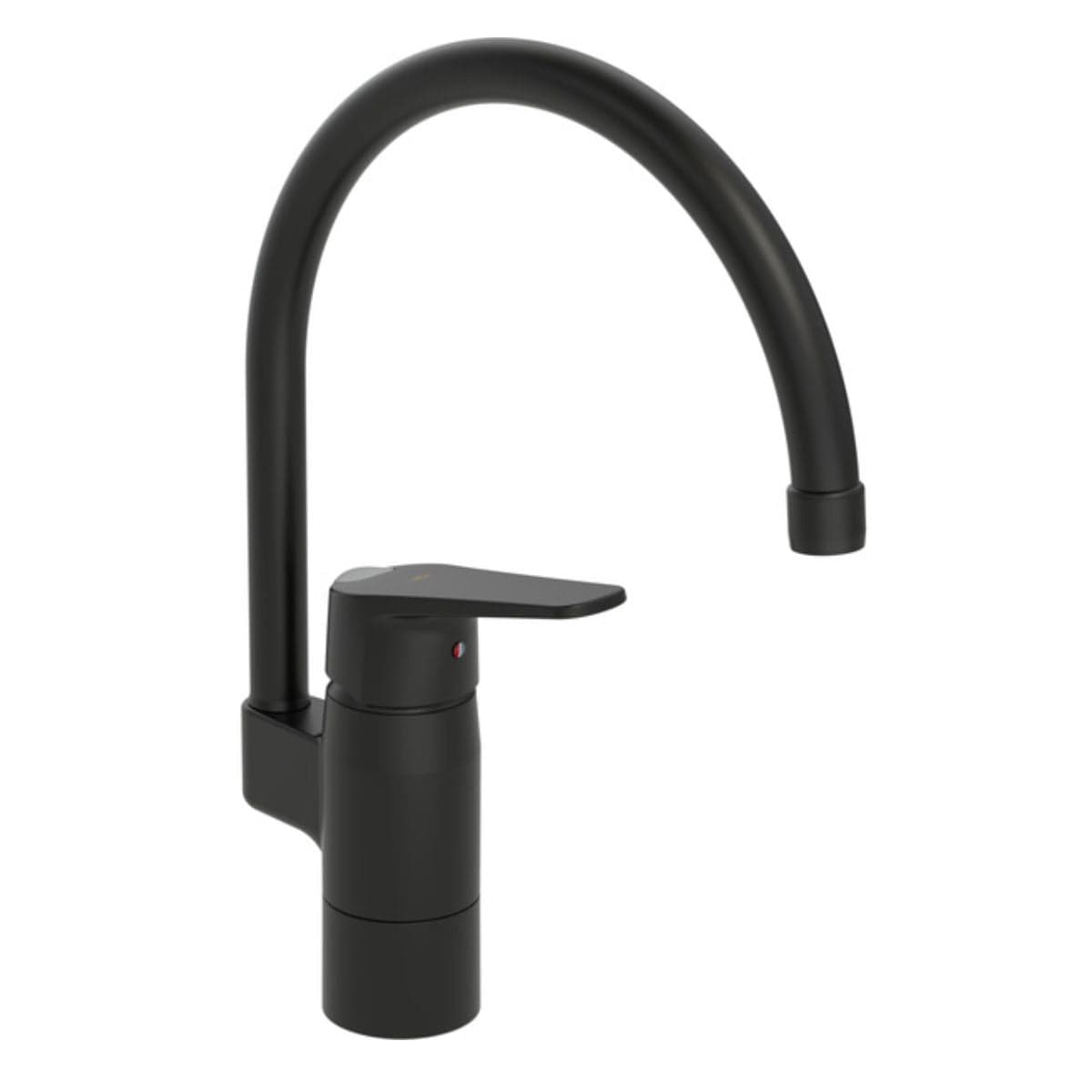 Oras Vega 1838FG-3/1839FG-33 Kjøkkenarmatur - høy tut Svart matt / Nei Oras Armatur Kjøkkenarmatur GRO-4200457