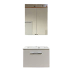 OUTLET: Dansani Amber Møbelpakke 61cm servant, servantskap og speilskap