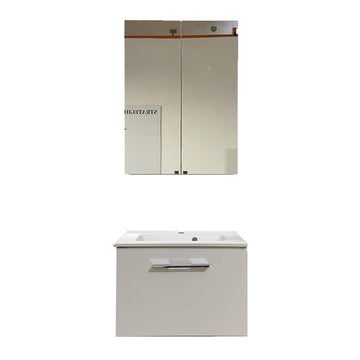 OUTLET: Dansani Amber Møbelpakke 61cm servant, servantskap og speilskap