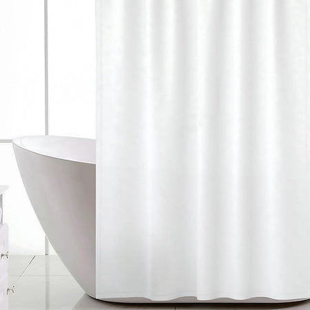 OUTLET: Habo Dusjforheng 180x200cm Hvit Sb