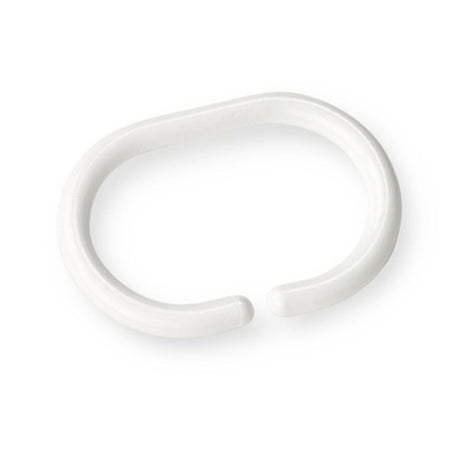 OUTLET: Habo Dusjforhengsring 824 Hvit Sb