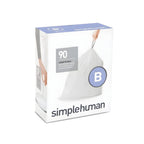 OUTLET: Simplehuman Avfallspose B 30stk 6L