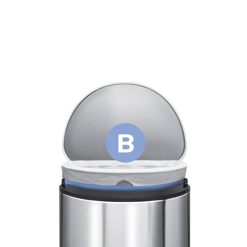 OUTLET: Simplehuman Avfallspose B 30stk 6L 6L Simplehuman Diverse baderomstilbehør UTG-SCW0251