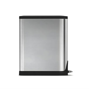 OUTLET: Simplehuman Avfallsbøtte Butterfly Børstet stål 40-45L