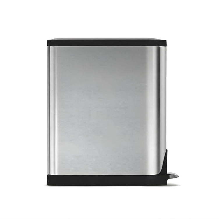 OUTLET: Simplehuman Avfallsbøtte Butterfly Børstet stål 40-45L