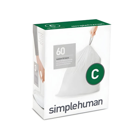 OUTLET: Simplehuman Avfallspose C 20stk 10-12L