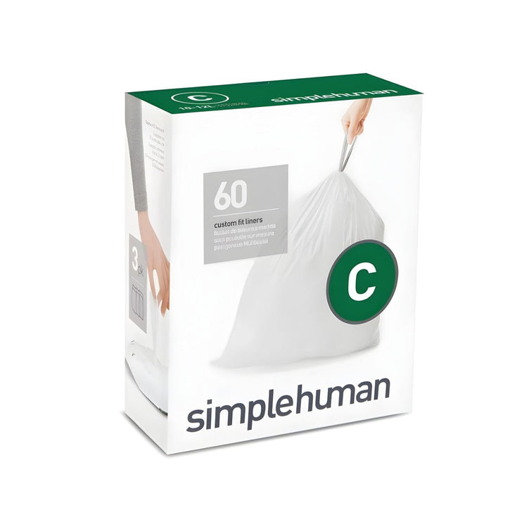 OUTLET: Simplehuman Avfallspose C 20stk 10-12L