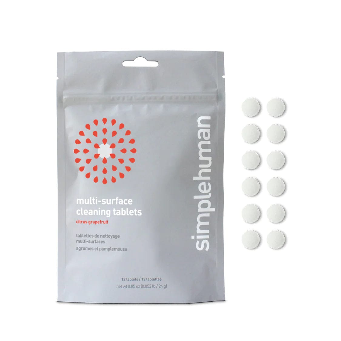 Simplehuman Outlet: Rengjøringstablett Citrus