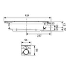 OUTLET: TECEdrainprofile Sluk