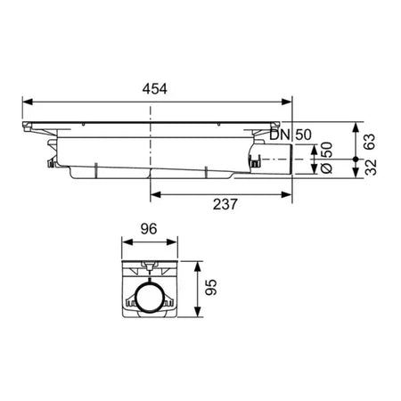 OUTLET: TECEdrainprofile Sluk