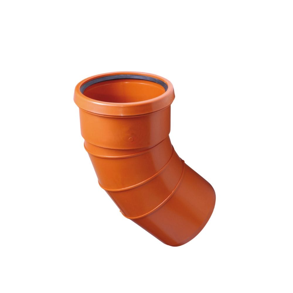 Pipelife Bend PP - for avløp 250mm / 15° Pipelife Bend GRO-3082505