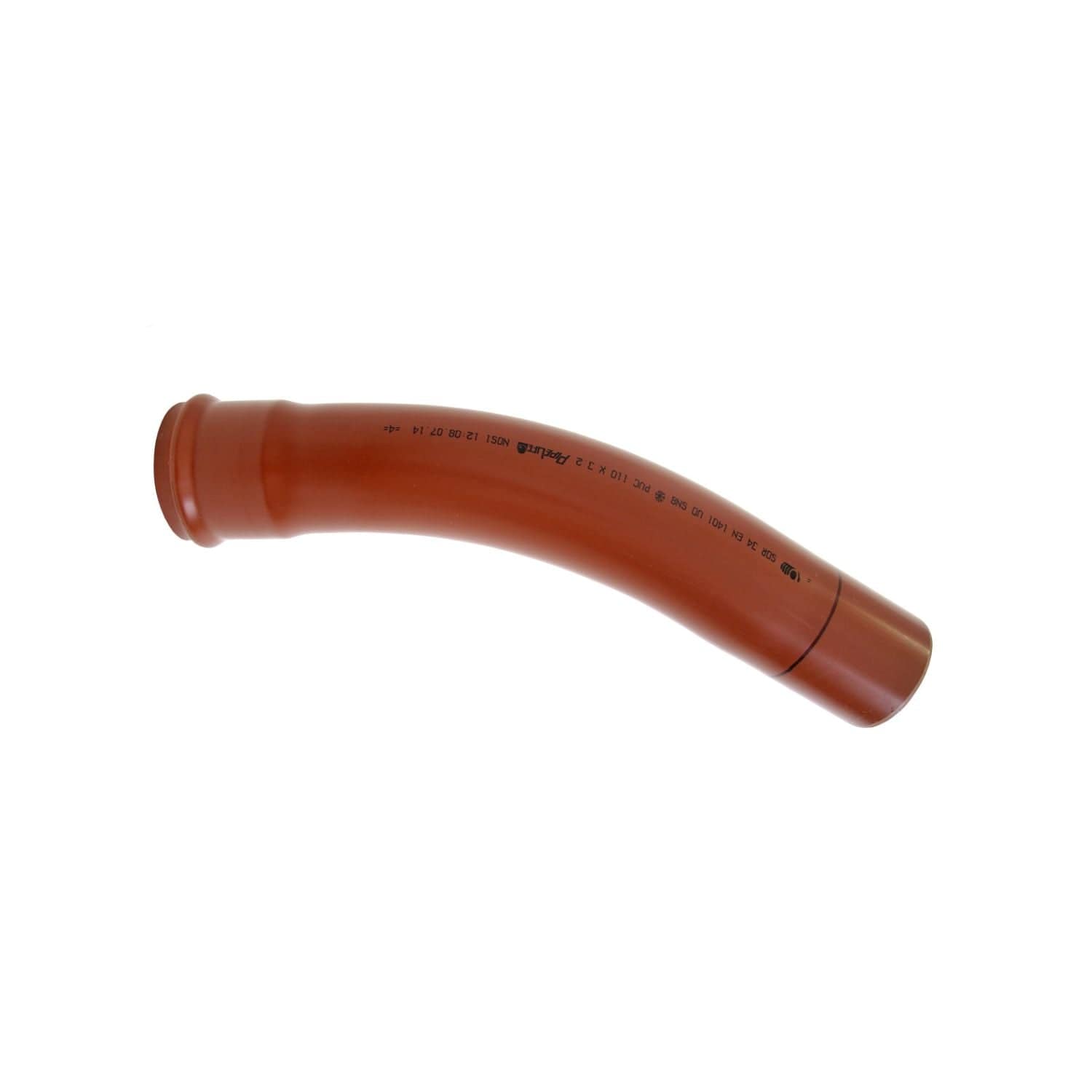 Pipelife Langbend PVC 110mm / 22 ° Pipelife Bend GRO-3083071