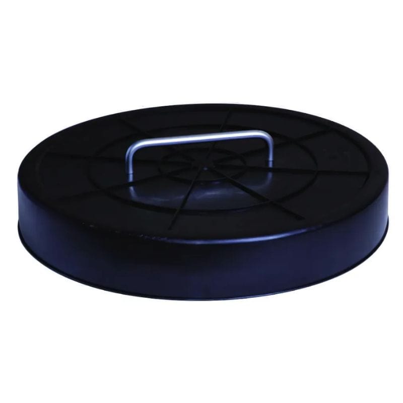 Pipelife Lokk PP Utvendig med Håndtak Svart Pipelife Drenskum GRO-3358436