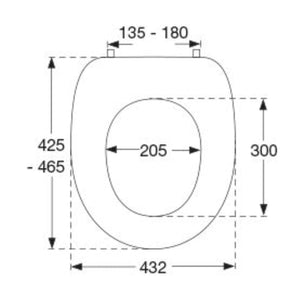 Pressalit Ergosit Toalettsete