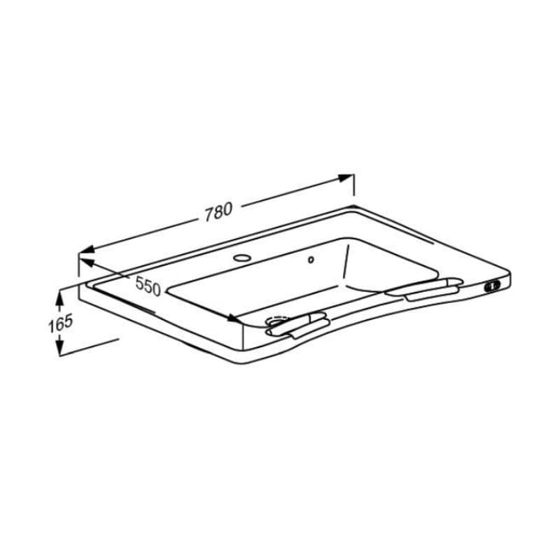 Pressalit Matrix Medium Servant Hvit Pressalit Møbelservant GRO-6132439