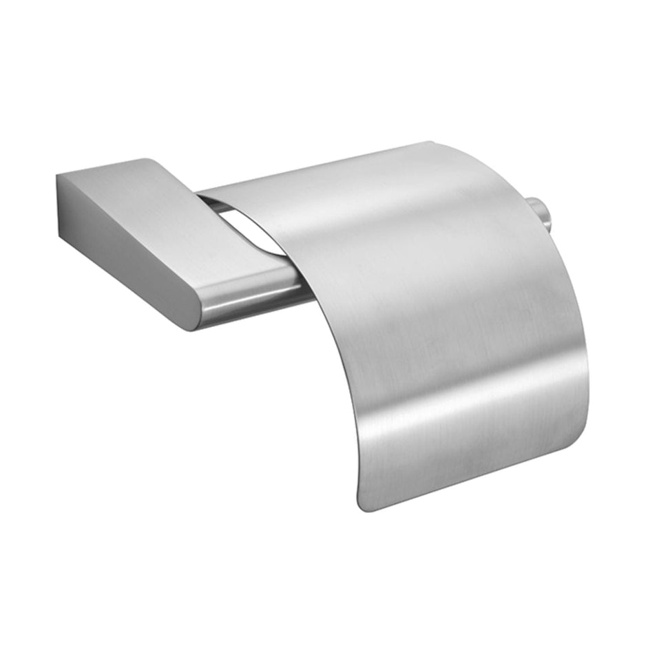 Pressalit Stil Toalettrullholder Med Frontplate Børstet stål Pressalit Toalettrullholder GRO-7001504