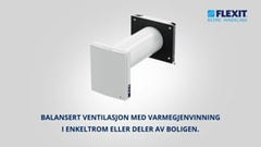 Flexit Aura One Wifi Romventilator