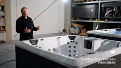 VikingBad POLARIS Utendørs massasjebad