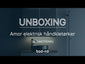 Unboxing Amor blyantpenn sort håndkletørker