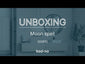 Unboxing Moon Svart matt LED speil