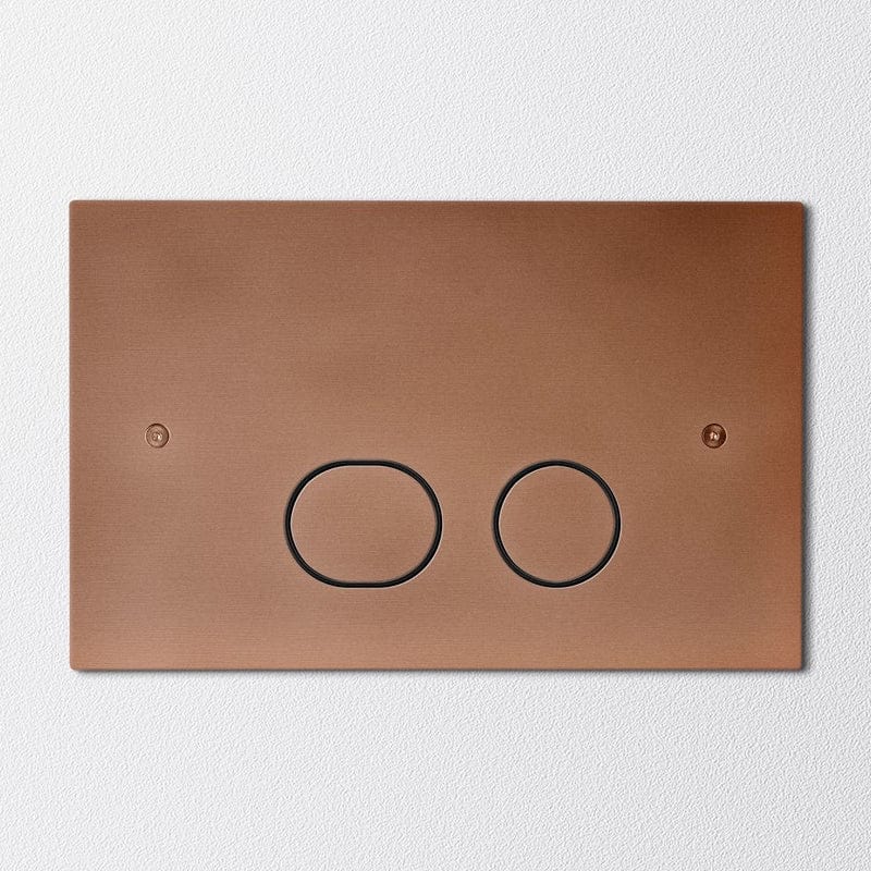 Primy Steel Style Betjeningsplate Brushed bronze Primy Betjeningsplate og trykknapper INR-80001236