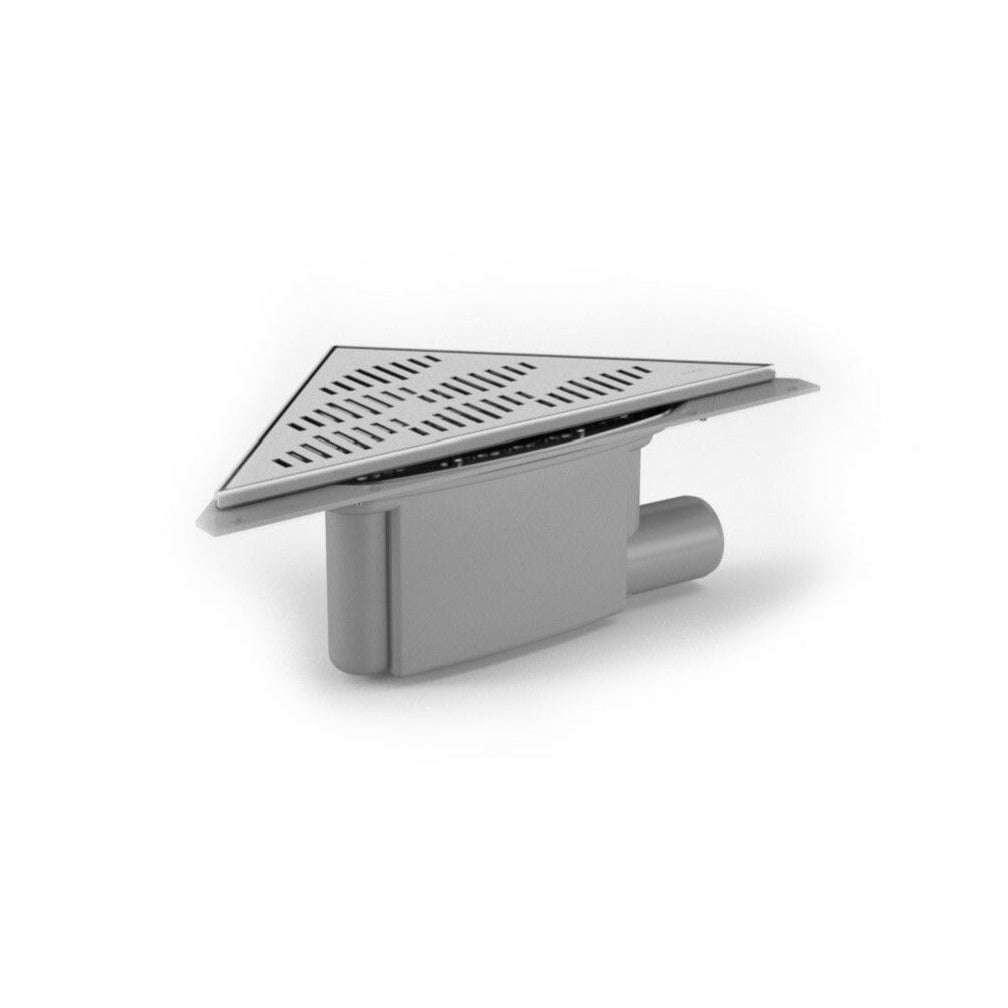 Purus Corner Twist - Gavlutløp Krom / 50mm Purus Slukrenne GRO-3401898