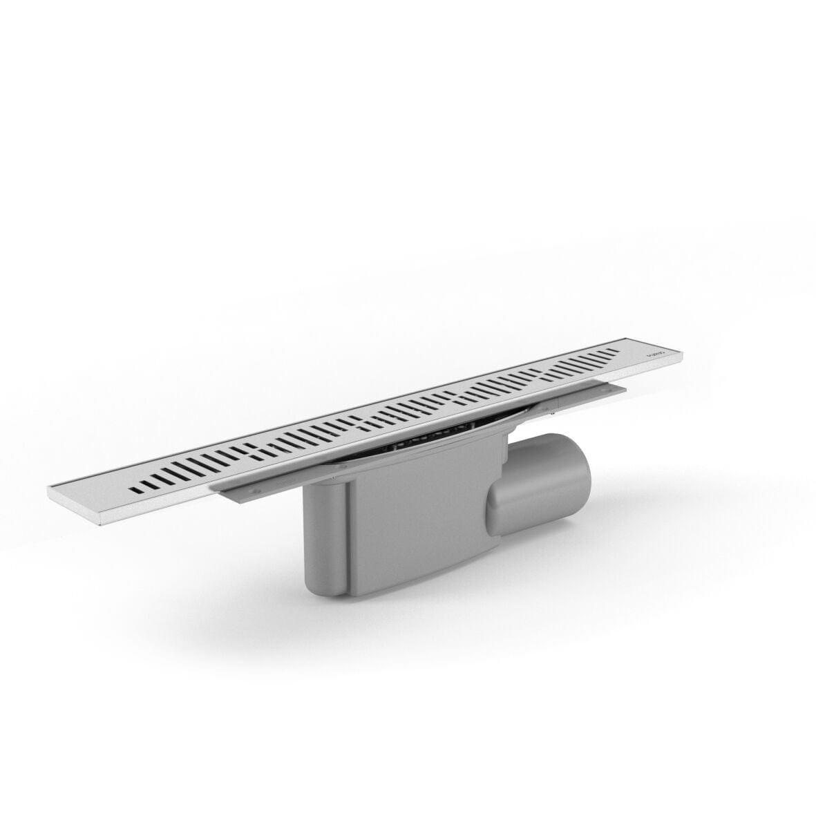 Purus Line Twist - Gavlutløp Krom / 600mm / 75mm Purus Slukrenne GRO-3401805