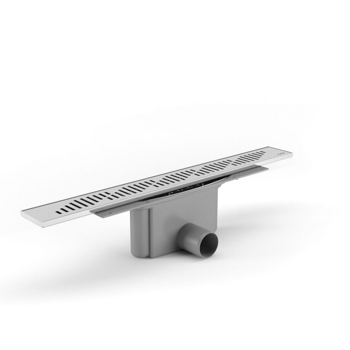 Purus Line Twist - Sideutløp Krom / 600mm / 50mm Purus Slukrenne GRO-3401802