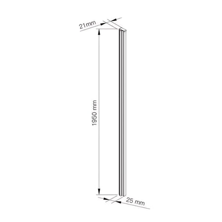1904 Sjoa Rett Foldedør Hev/Senk pris pr dør