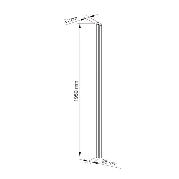 1904 Sjoa Rett Foldedør Hev/Senk pris pr dør