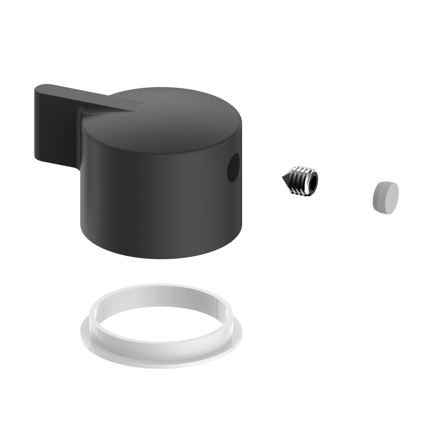 Reservedel: A-collection Azur Zero Hendel Oppvaskmaskinsventil Svart A-collection Reservedel blandebatteri AHL-4225946