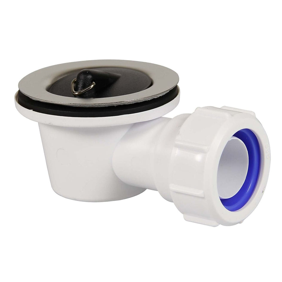 Reservedel: Altech Badekarventil med albue Ø70X32mm Altech Reservedel badekar DAL-4520364
