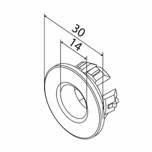 Reservedel: Damixa Overløpsring