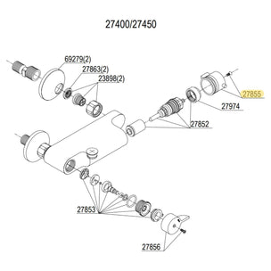 Reservedel: Damixa Temperaturratt