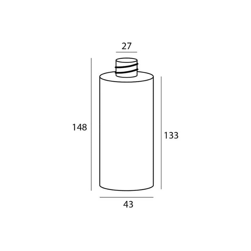 Reservedel: Tiger Innvendig Beholder til Såpedispenser Transparent Tiger Diverse baderomstilbehør CO-T308500