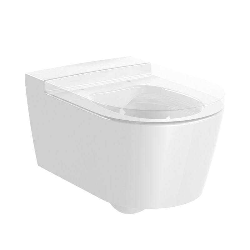 Roca Inspira Rimless Veggskål uten sete Hvit Roca Vegghengt toalett DAL-1365525