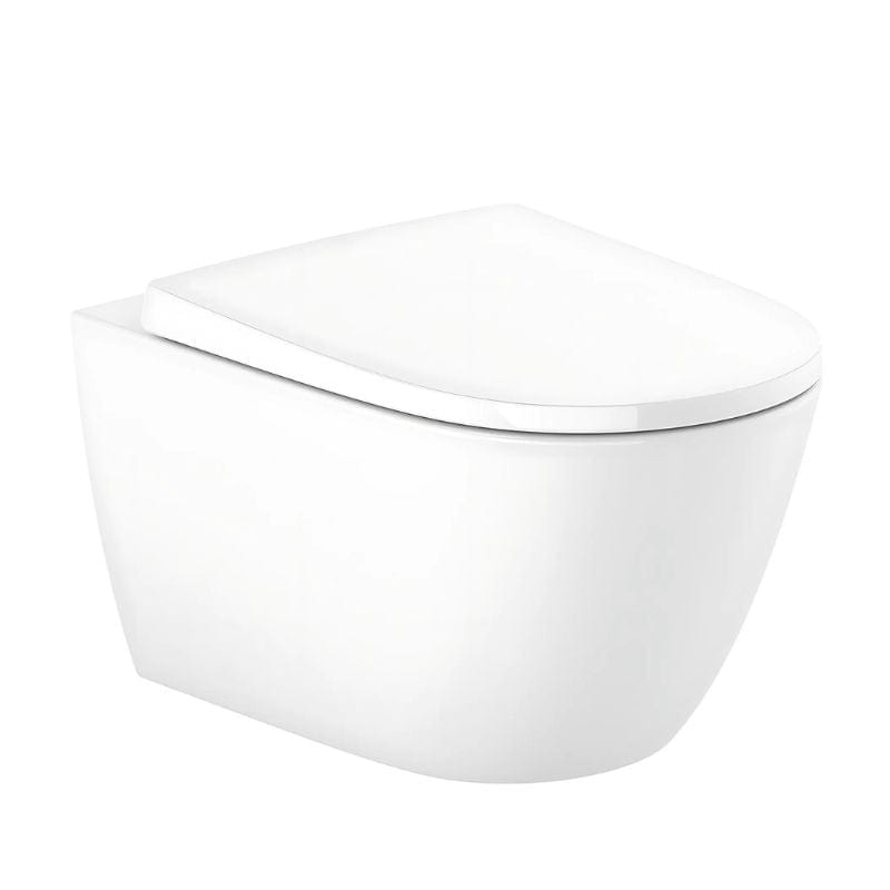 Roca Ona Rimless Vegghengt Toalett Hvit Roca Vegghengt toalett DAL-1365532