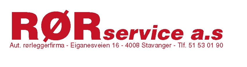 Rør-service logo