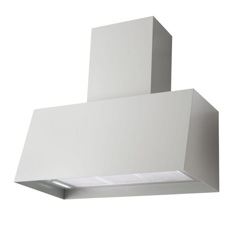 RørosHetta Grue lav Sense Veggh. Børstet stål / 80x37 cm m/kanal / Normalventilasjon RørosHetta Kjøkkenvifte RO-202410-N