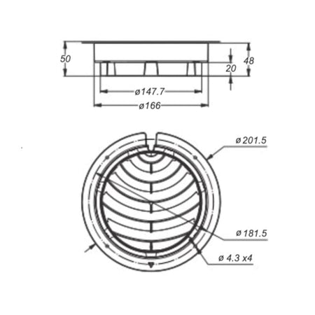 RørosHetta Lufterist pro. Sort, Ø150