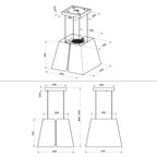 RørosHetta Sheen Fritthengende Ventilator