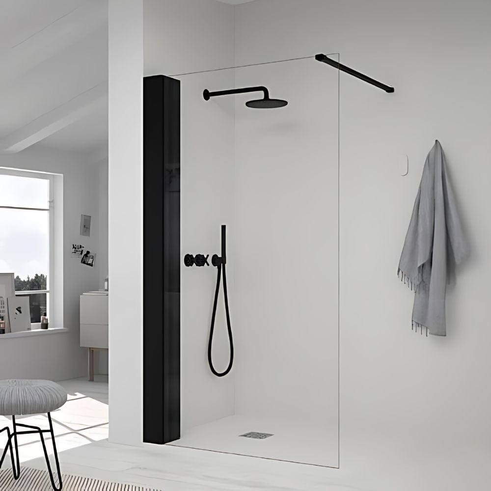 Sanipro Box Dusjvegg Svart matt Sanipro Dusjvegg SA-10229