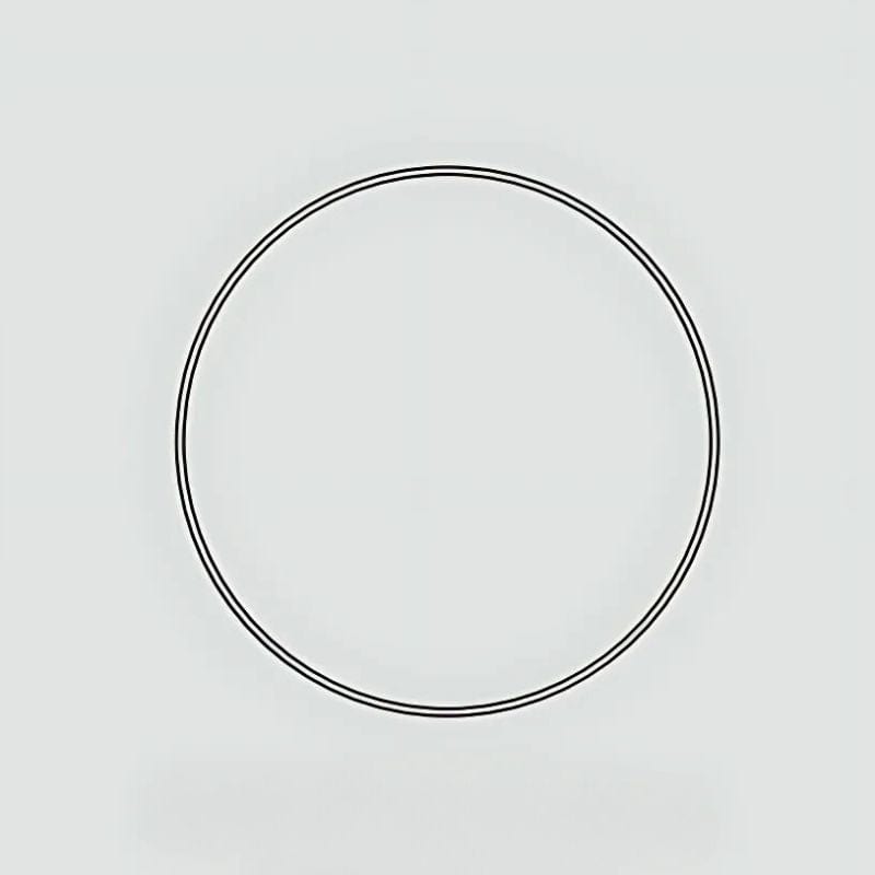 Sanipro Luna Rundt Speil uten ramme 60cm Sanipro Baderomsspeil SA-20552