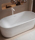 Sanipro Maldivene Frittstående badekar 180 Hvit matt / 180cm Sanipro Frittstående badekar SA-10250