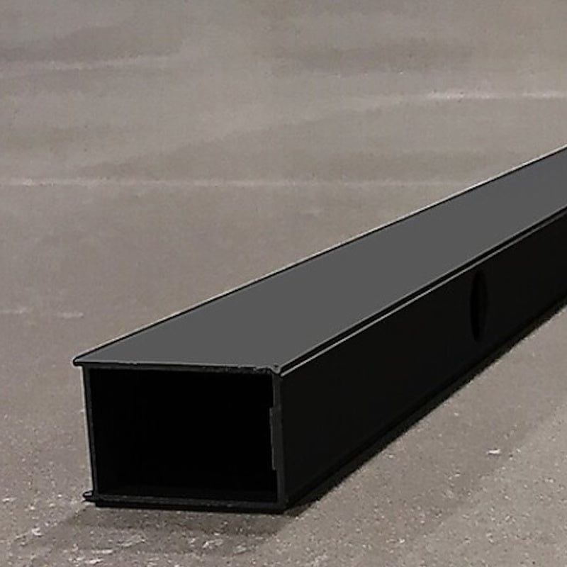 Sanipro Påbyggingsprofil - SAFE-COLLECTION Svart matt Sanipro Veggprofil SA-10248