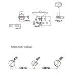 Sanipro Vega Karkantarmatur 3-hulls